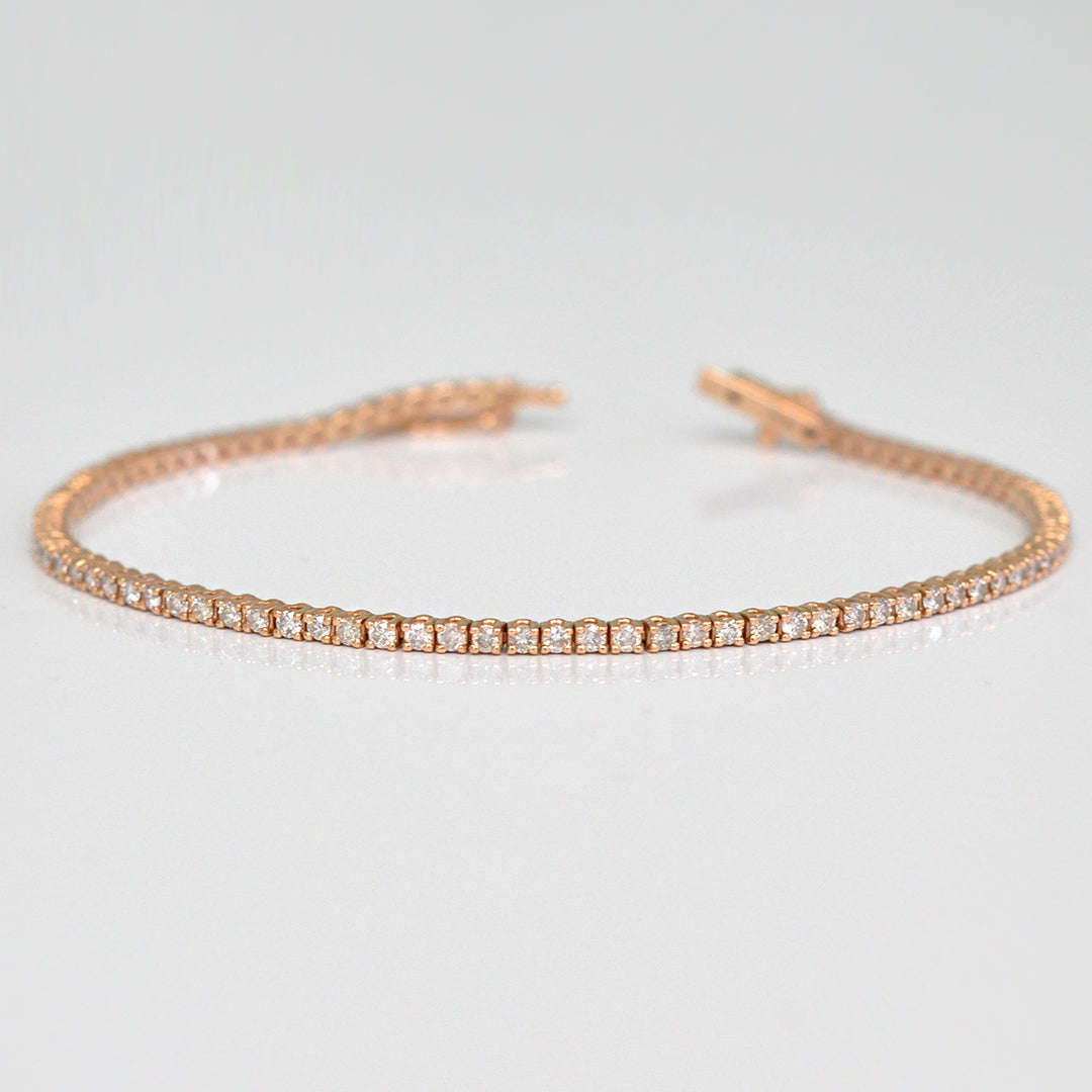 Rose Gold Tennis bracelet (1.3ct. tw.)